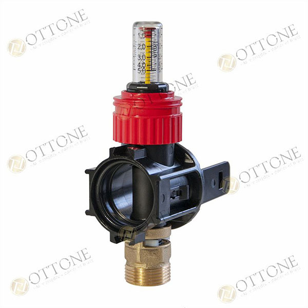 Element z zaworem termostatycznym M30 x 1,5 z przyłączem 3/4